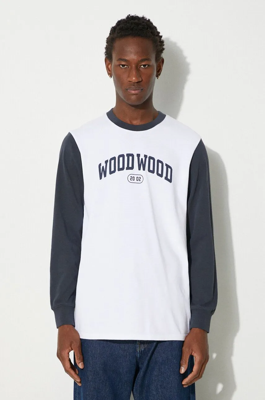 WOOD WOOD MARK IVY LONGSLEEVE TSHIRT PRINT
