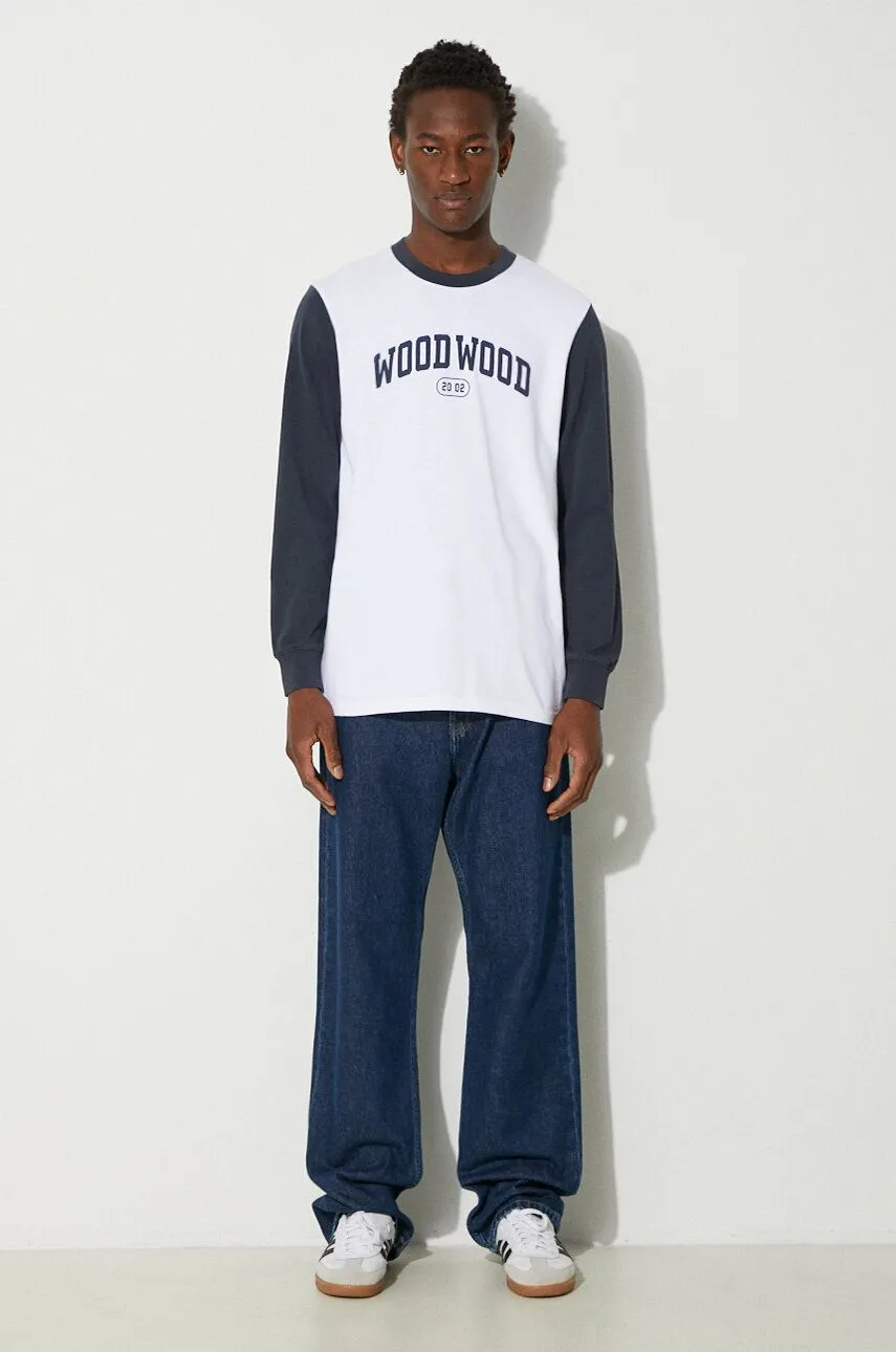 WOOD WOOD MARK IVY LONGSLEEVE TSHIRT PRINT