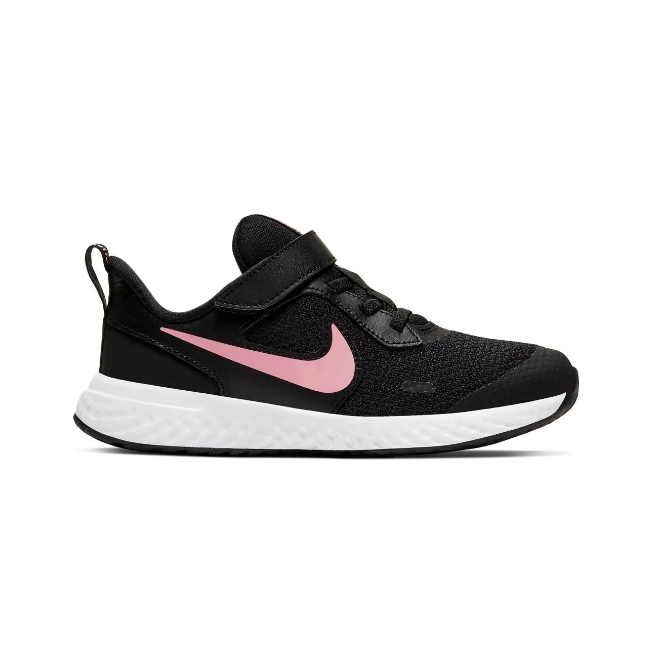 ZAPATILLA INFANTIL  NIKE REVOLUTION 5 NEGROROSA  BQ5672002