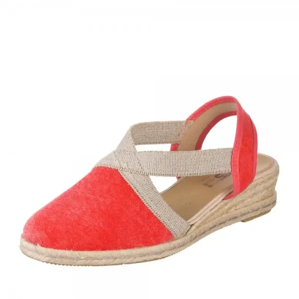 Zapatilla yute cuña baja Gomez 7328