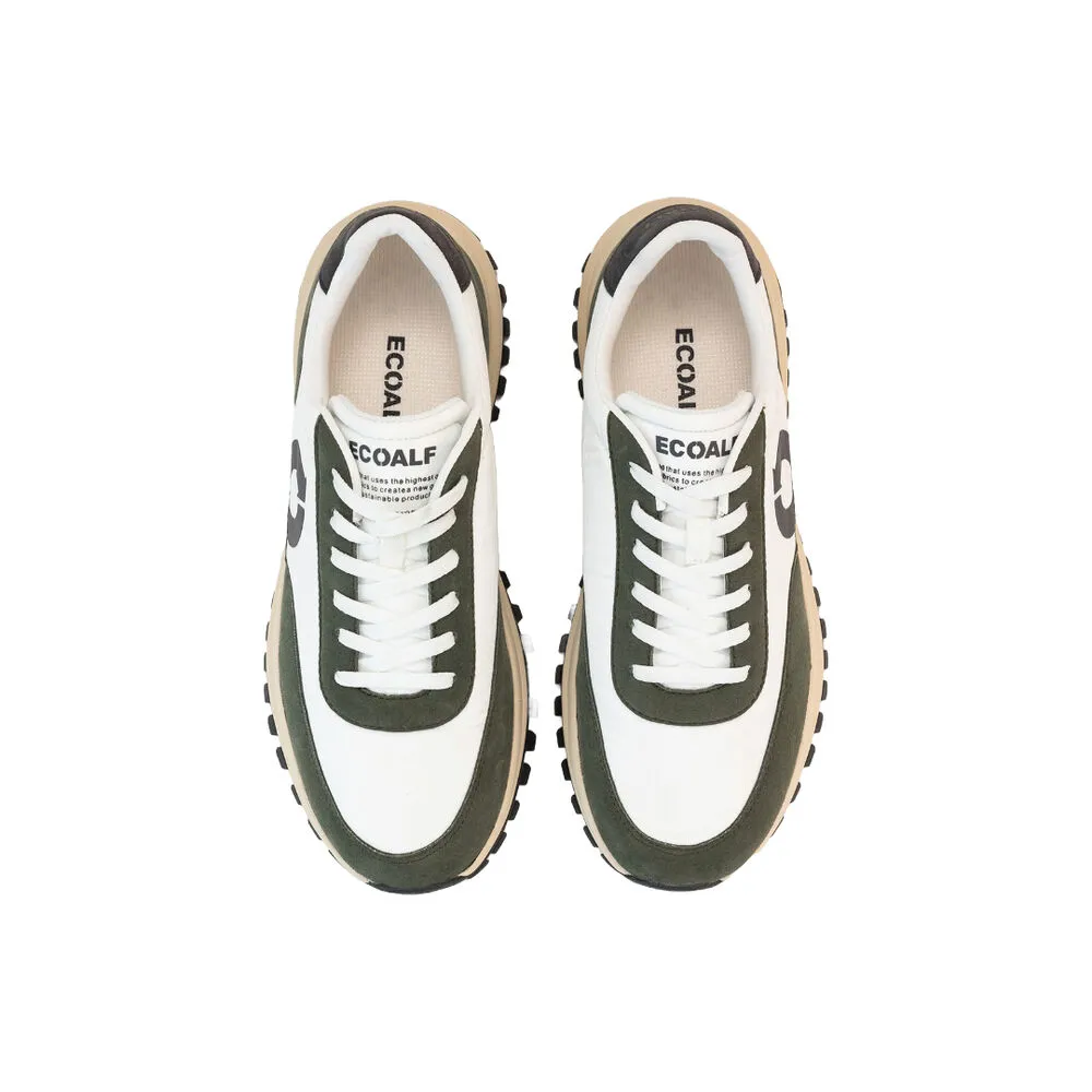 ZAPATILLAS BLANCOVERDE ECOALF FEROE SNEAKERS OFF WHITE GREEN 40