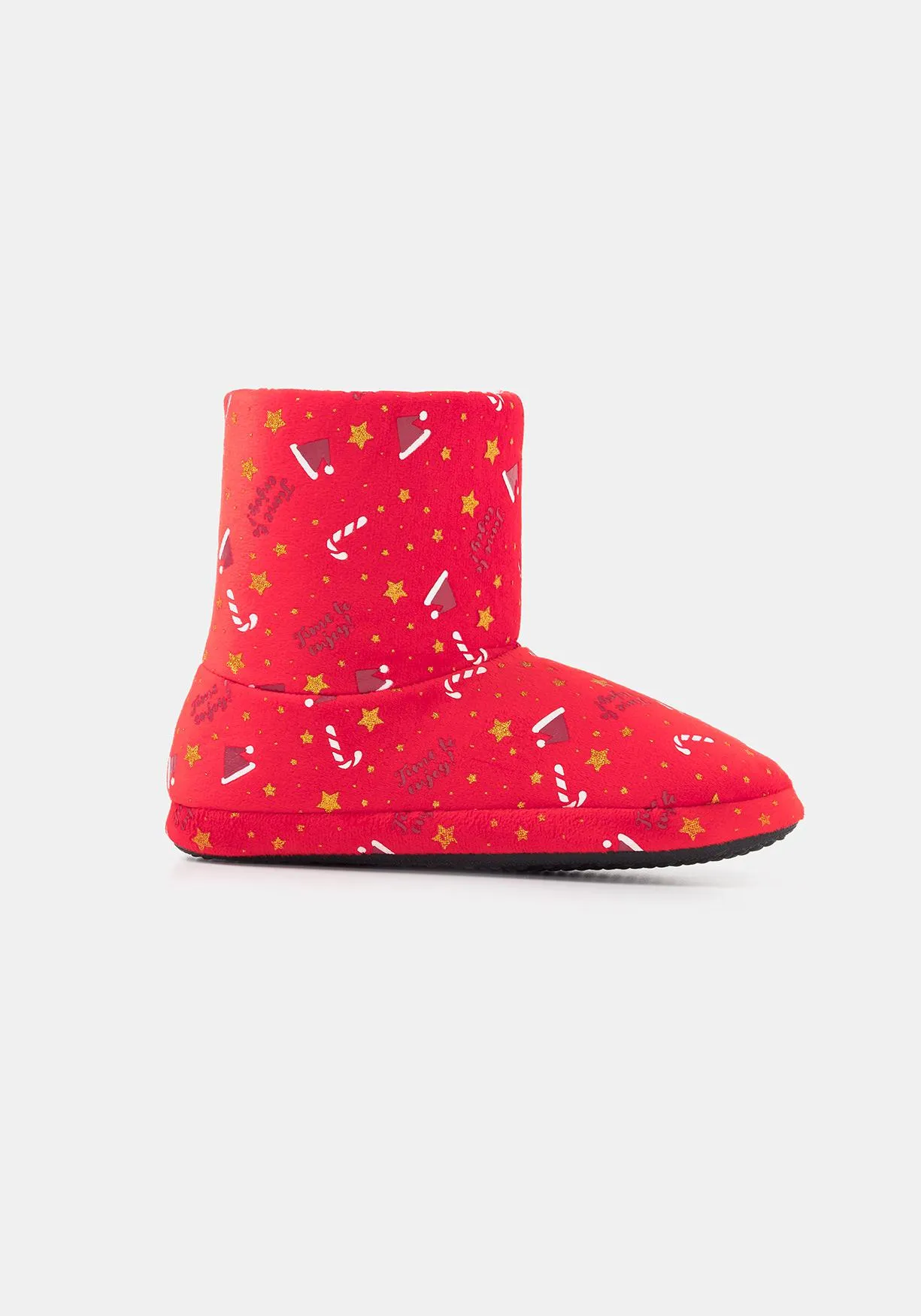 Zapatillas bota de estar por casa con forro de Mujer TEX