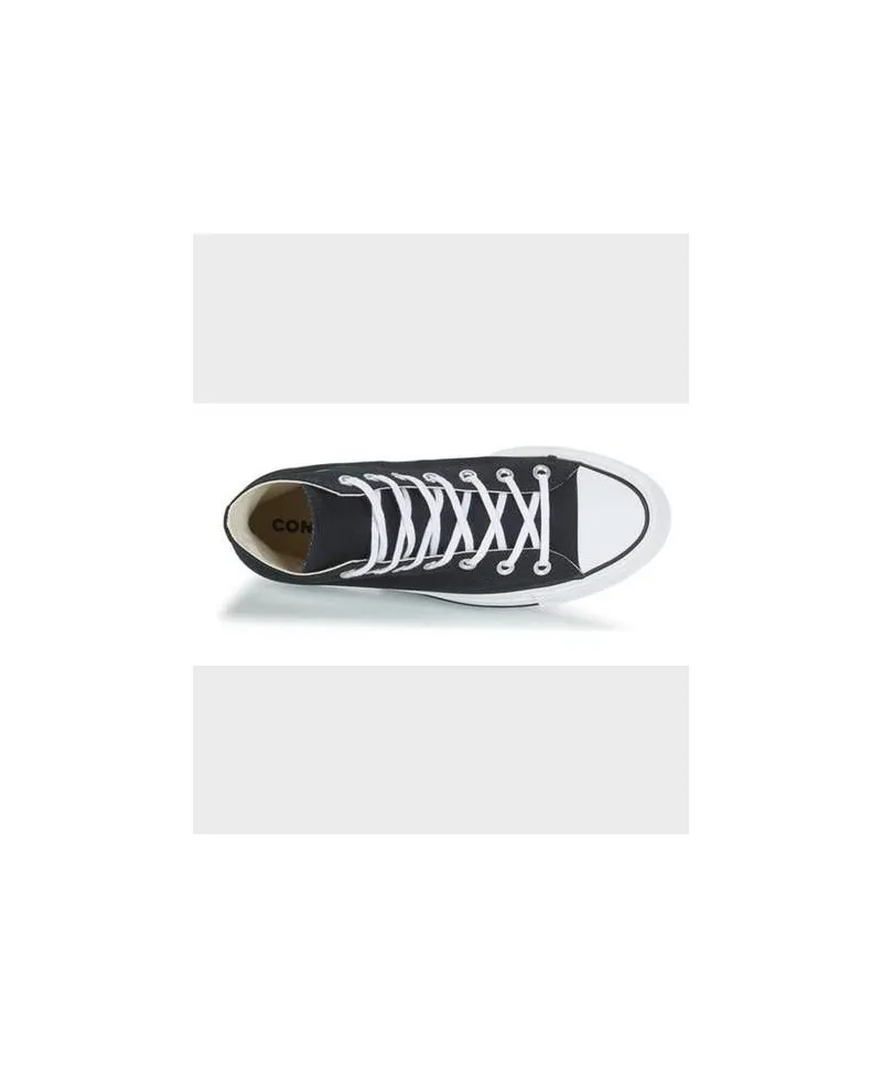 Zapatillas Botines CONVERSE Plataforma All Star Negro Chica Mujer