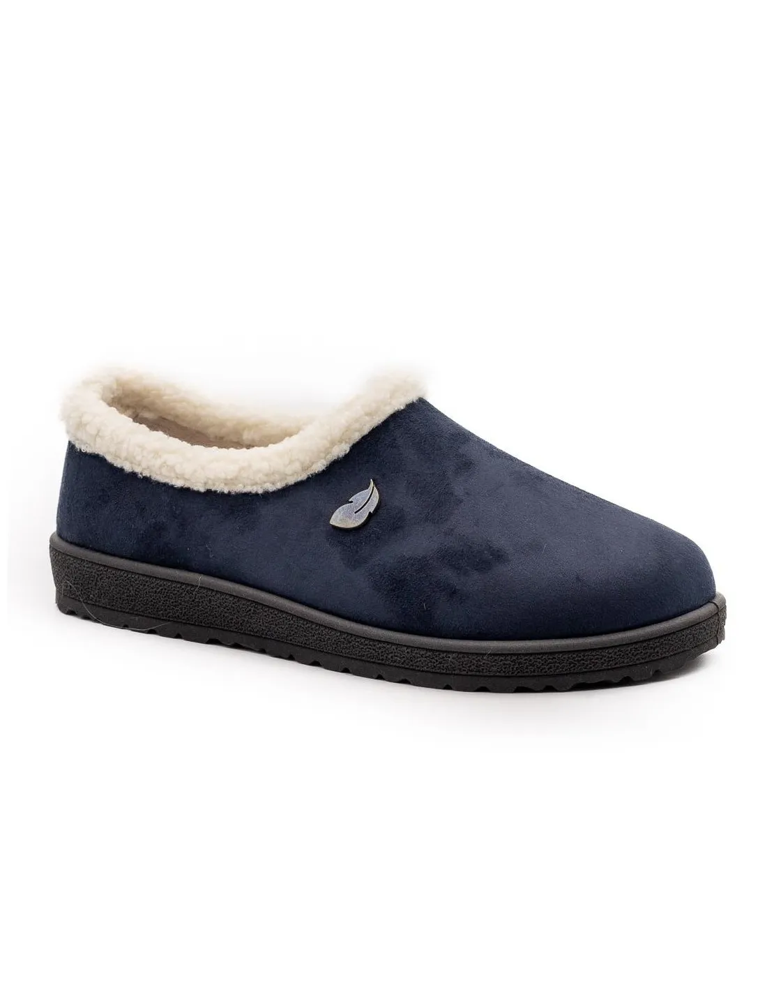 ZAPATILLAS DE CASA CERRADAS MUJER ROAL PLUMAFLEX 80007 AZUL