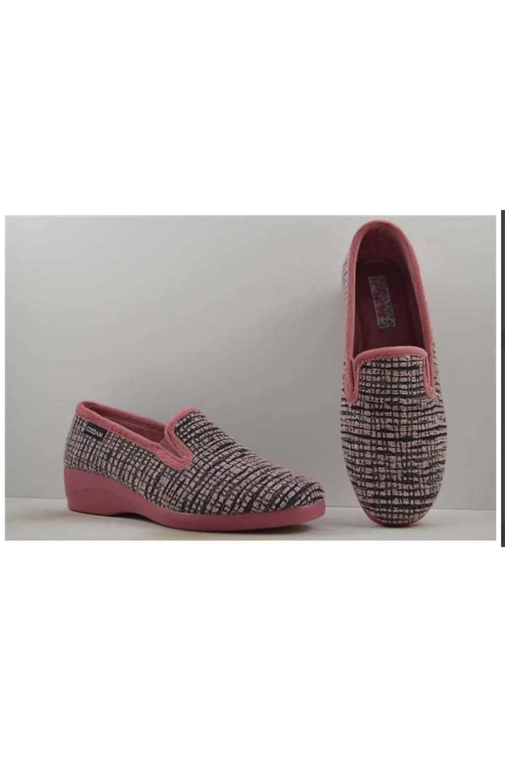 Zapatillas de casa Cosdam 2507 bachtman rosa