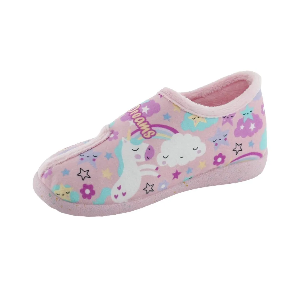 Zapatillas de casa Garzón Caballitos Rosa