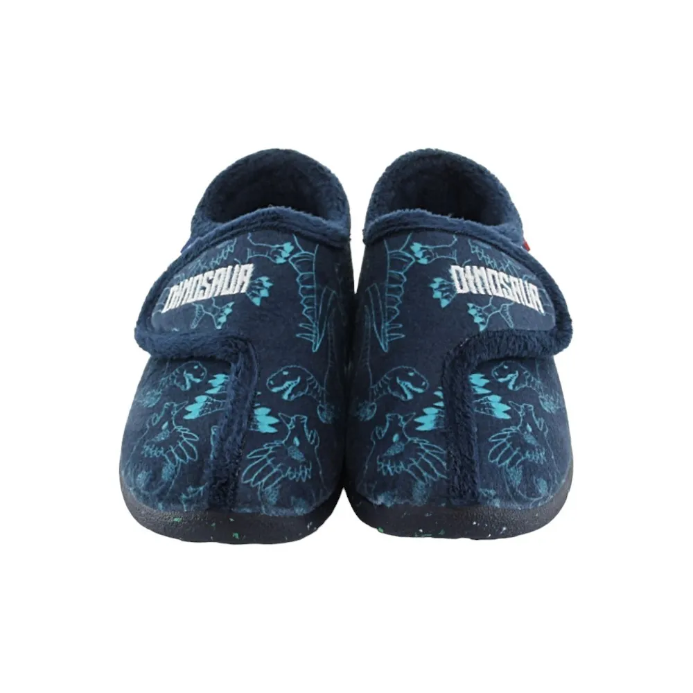 Zapatillas de casa Garzón Dinosaur Azul