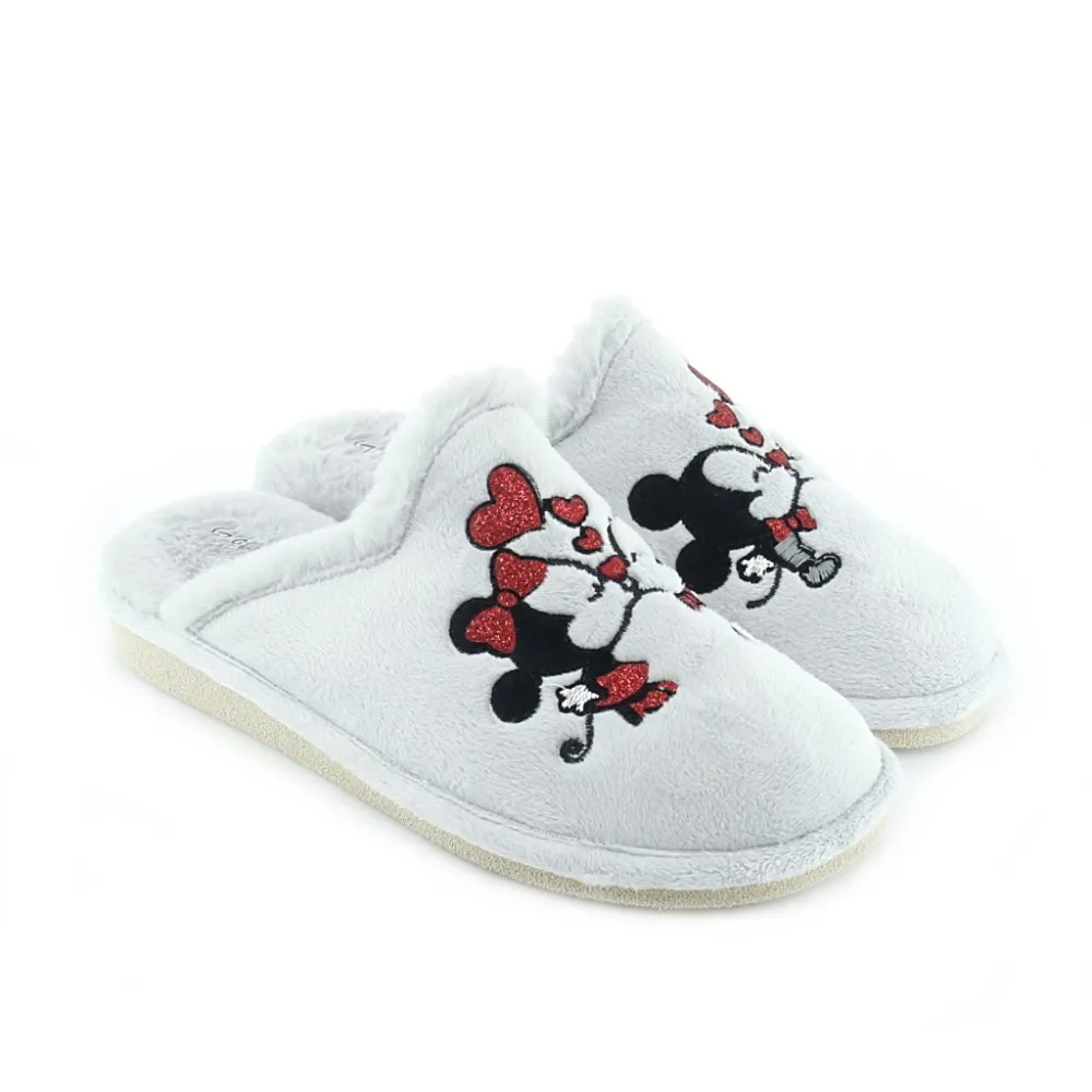 ZAPATILLAS DE CASA GARZóN MINNIEMICKEY GRIS