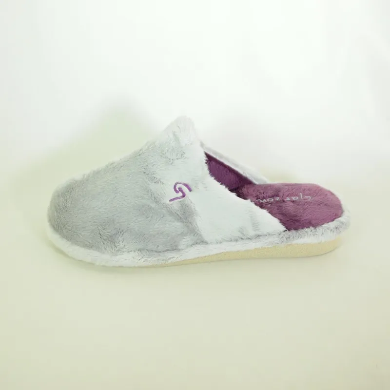 ZAPATILLAS DE CASA GARZóN P227275 GRIS PERLA