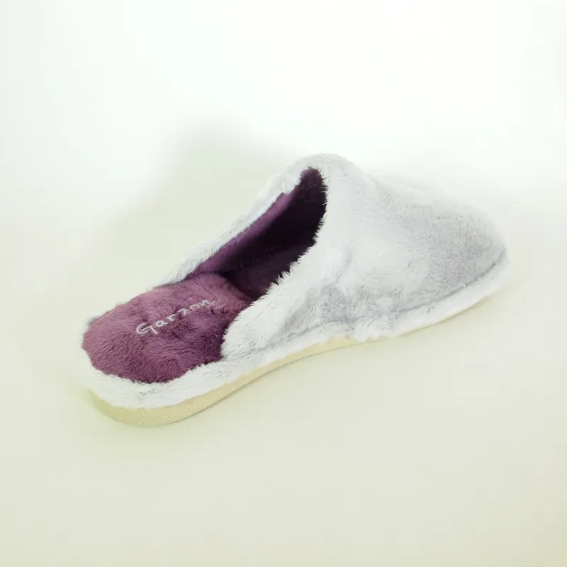 ZAPATILLAS DE CASA GARZóN P227275 GRIS PERLA