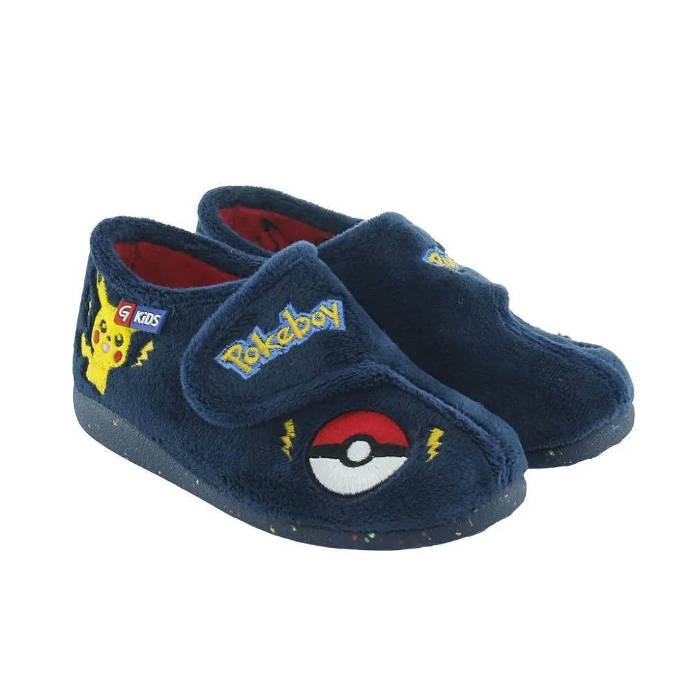 Zapatillas de casa Garzón Pokeboy Azul