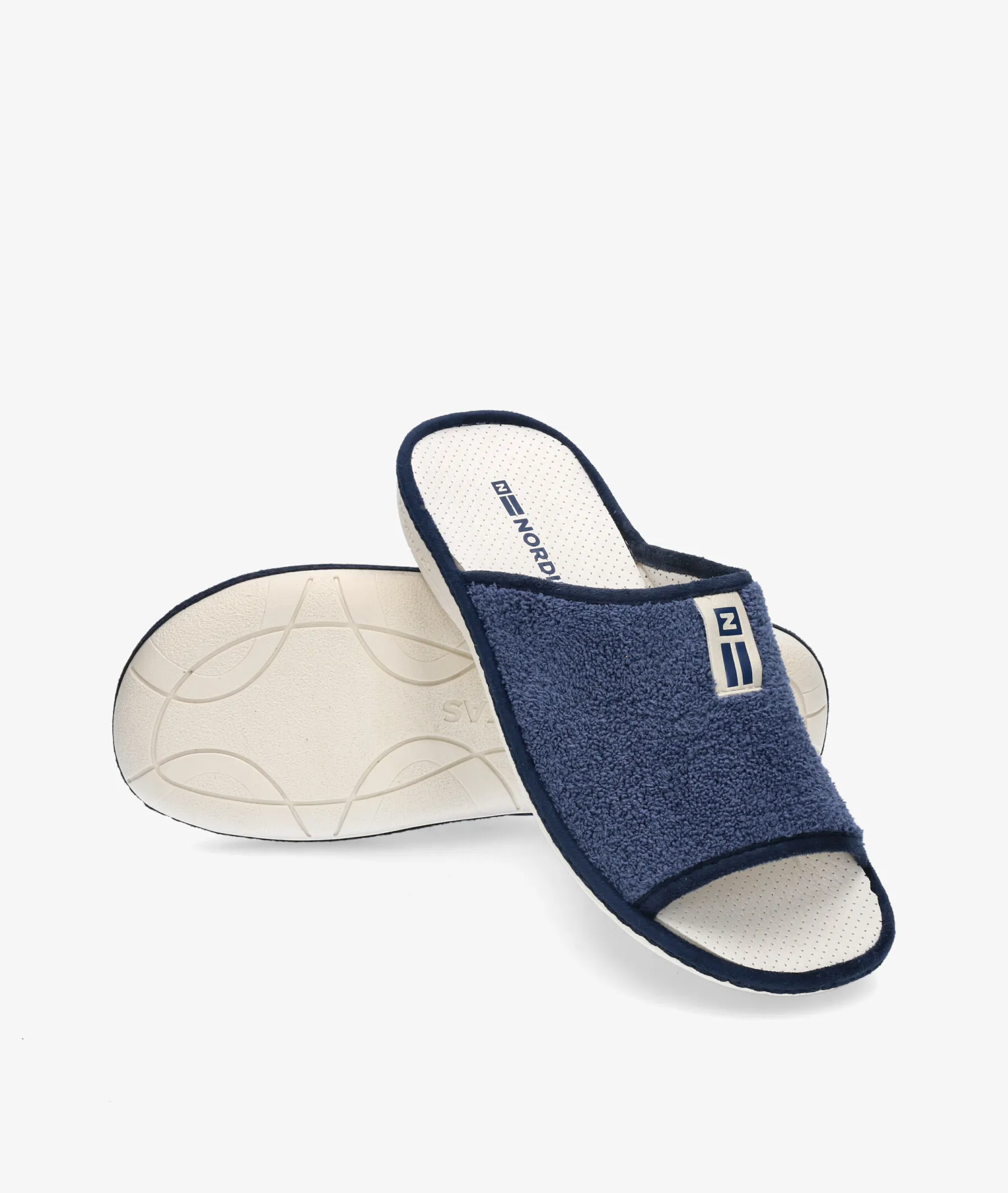 Zapatillas de casa Nordikas  1995 en azul marino
