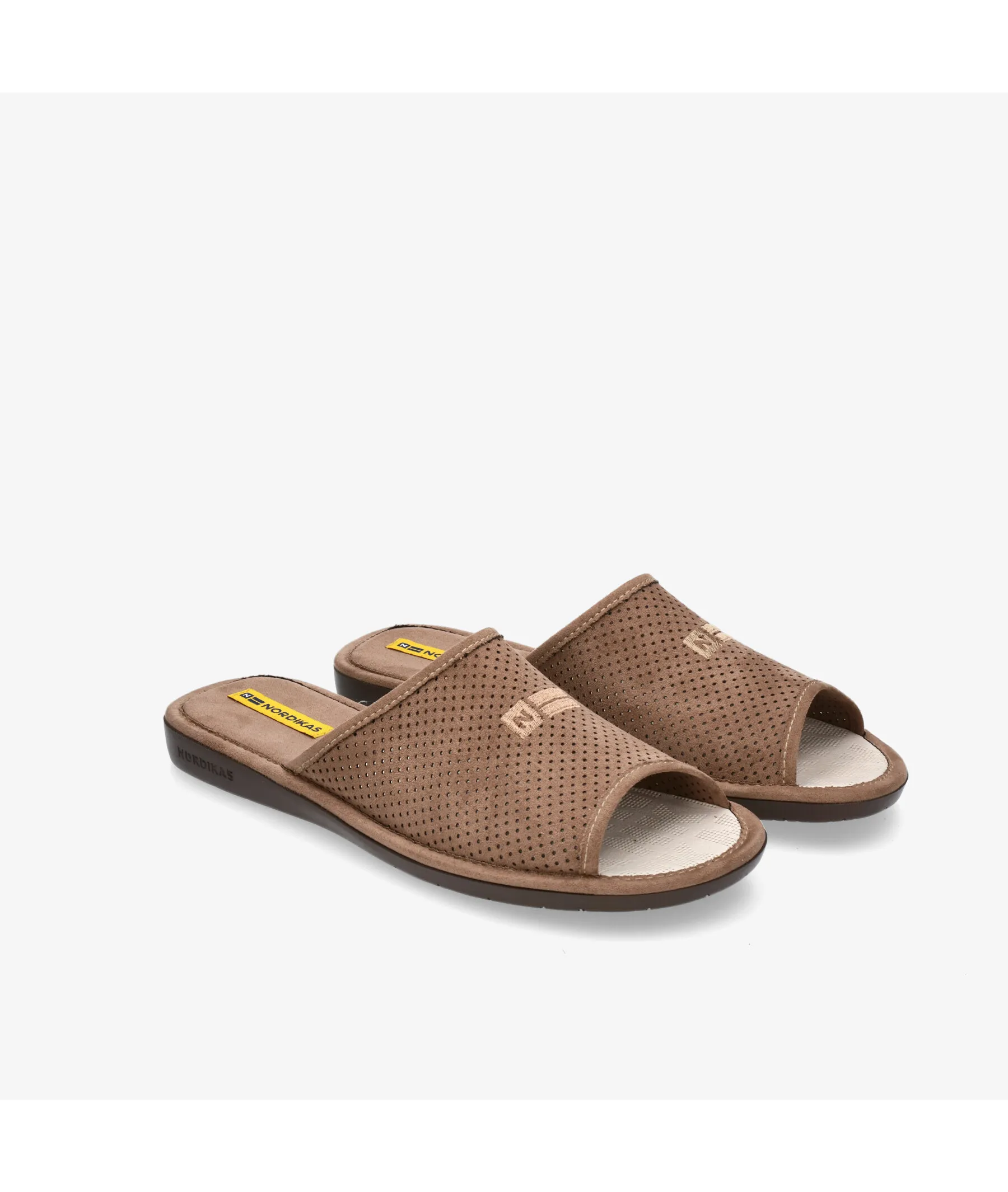 Zapatillas de casa Nordikas  7364 en topo