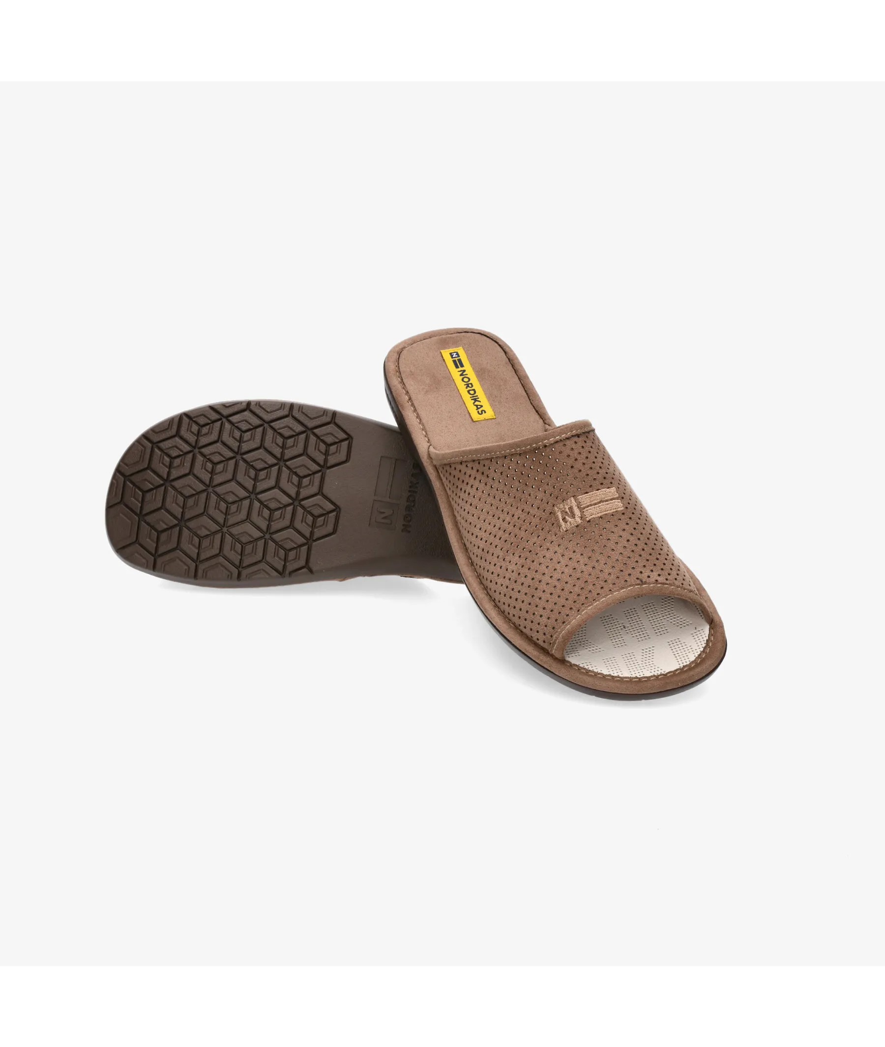 Zapatillas de casa Nordikas  7364 en topo