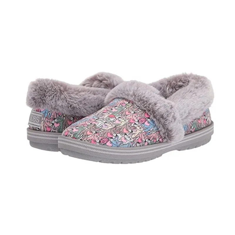 Zapatillas De Casa Skechers 113485 Mujer Gris