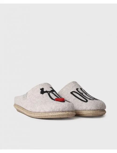 ZAPATILLAS DE CASA TONI PONS DELIDR CRU