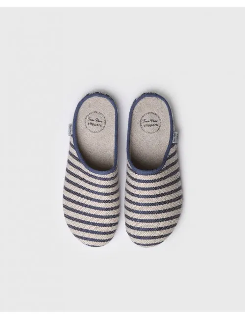 ZAPATILLAS DE CASA TONI PONS NAIDL AZUL MARINO