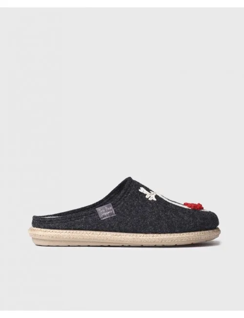 ZAPATILLAS DE CASA TONI PONS TOBIDR NEGRE