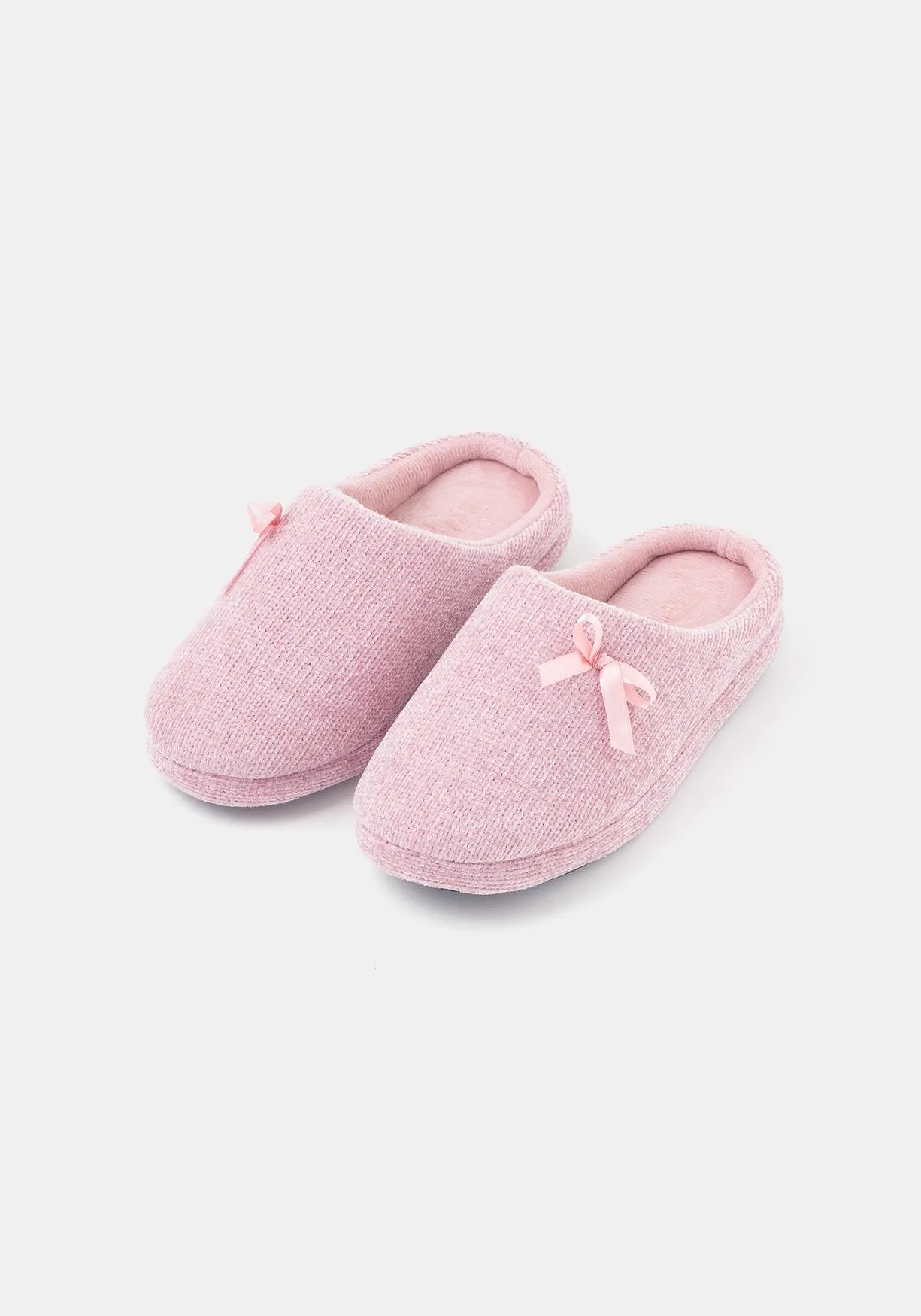 Zapatillas de estar por casa abierta chenilla de Mujer TEX