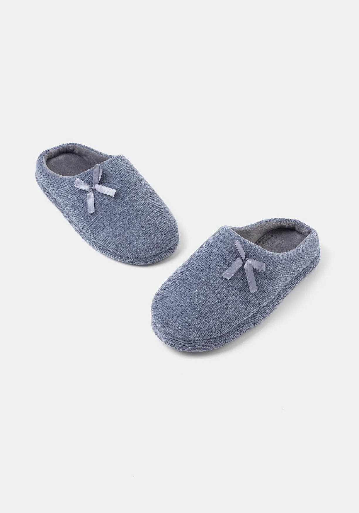 Zapatillas de estar por casa abierta chenilla de Mujer TEX