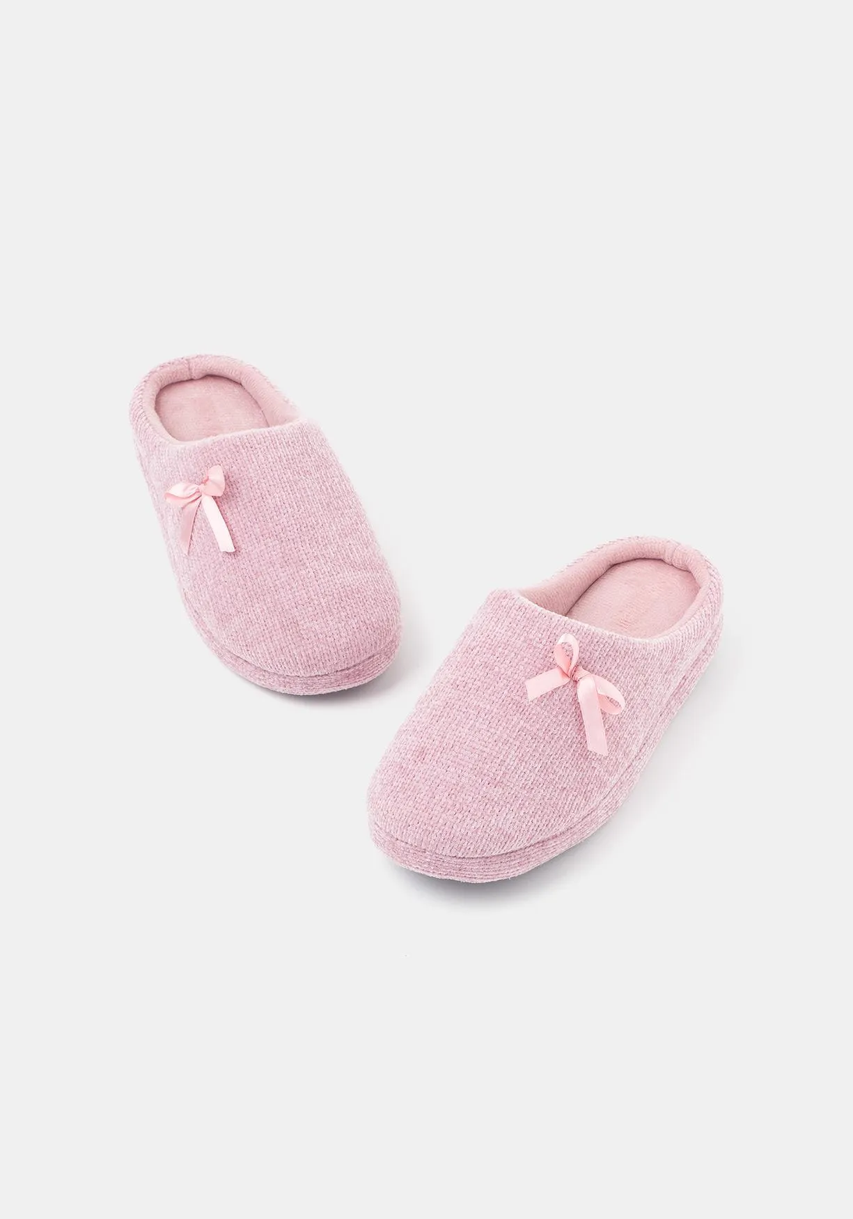 Zapatillas de estar por casa abierta chenilla de Mujer TEX
