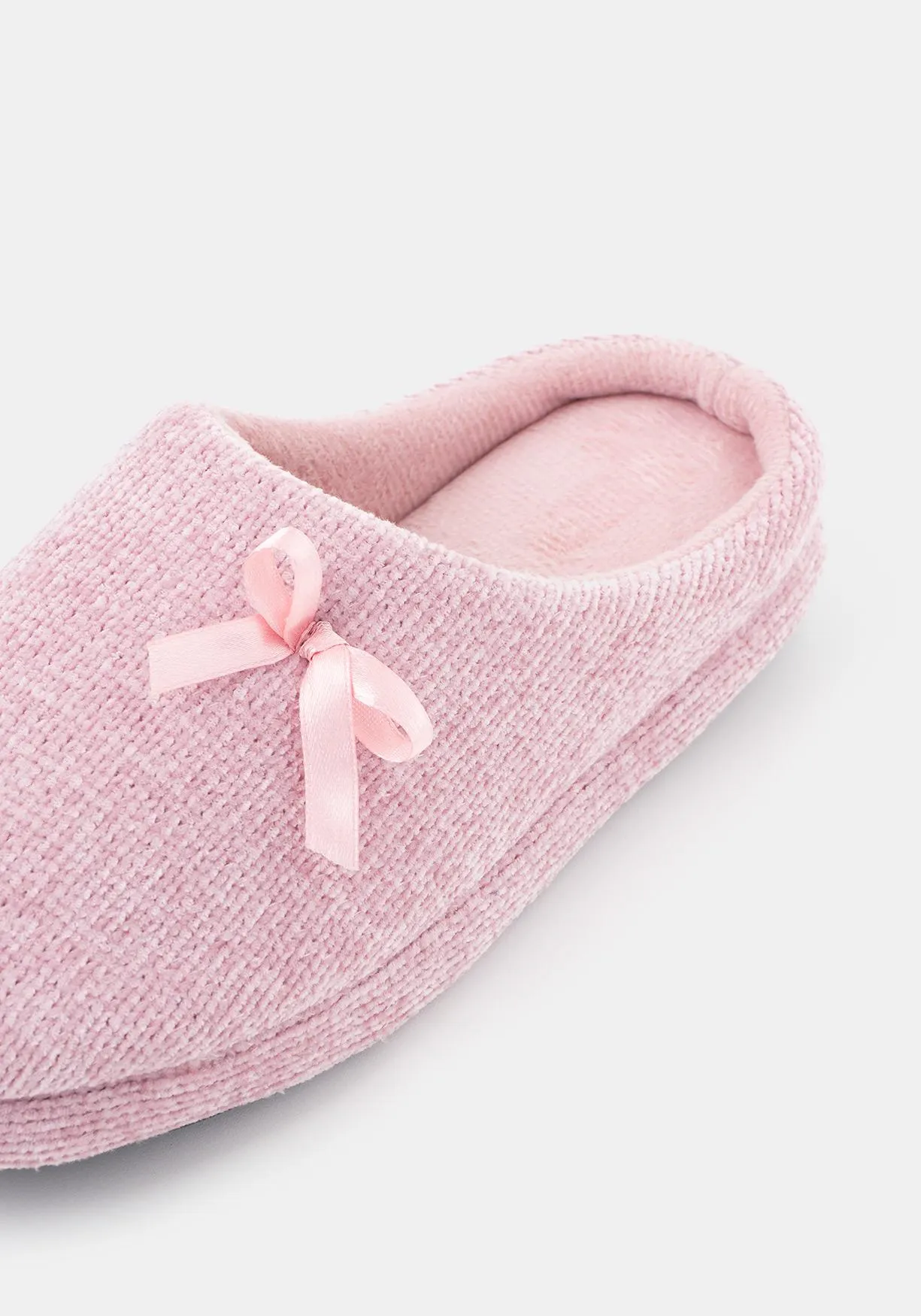 Zapatillas de estar por casa abierta chenilla de Mujer TEX