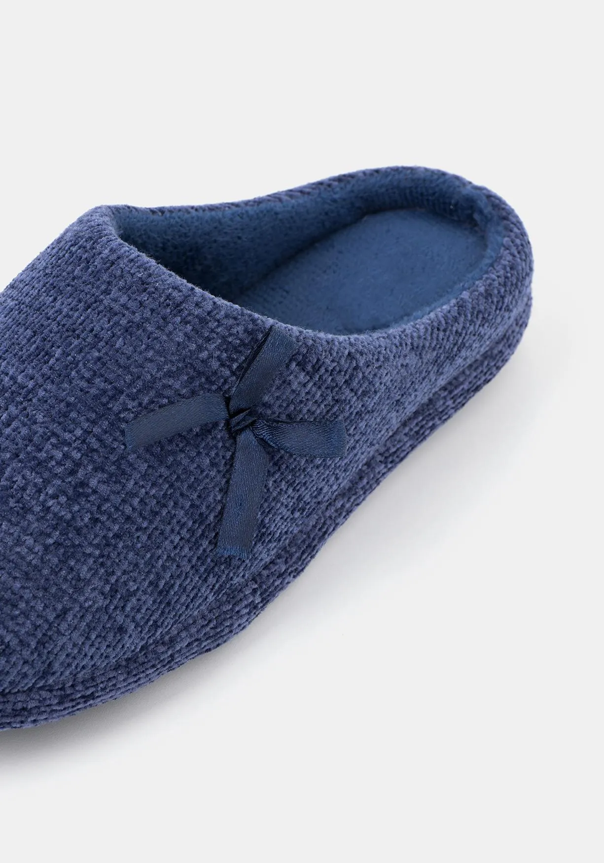 Zapatillas de estar por casa abierta chenilla de Mujer TEX