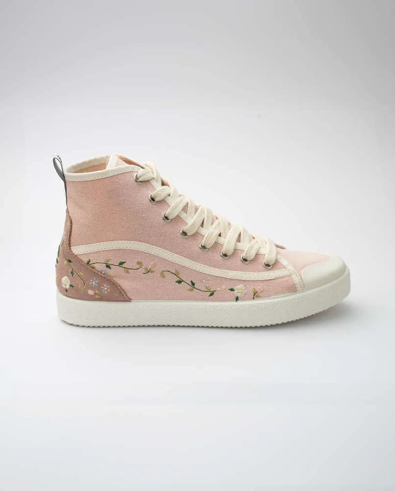 Zapatillas mujer altas OLIVIA LARGE CHICLE