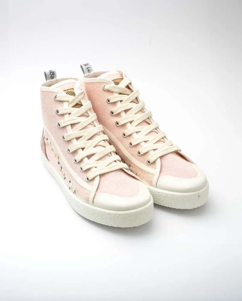 Zapatillas mujer altas OLIVIA LARGE CHICLE