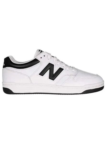 Zapatillas New Balance 480 blancas y negro para hombre.