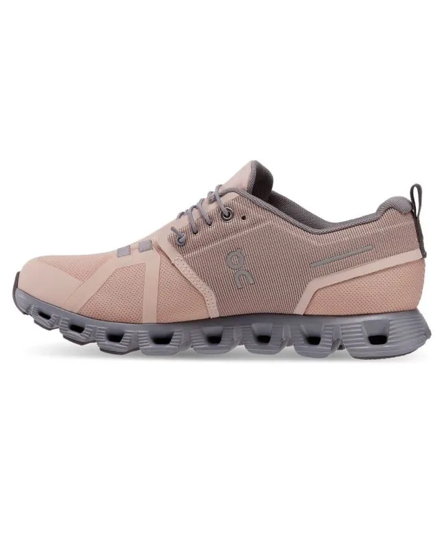 ZAPATILLAS ON RUNNING CLOUD 5 WATERPROOF W ROSEFOSSIL