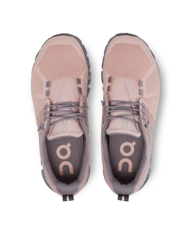 ZAPATILLAS ON RUNNING CLOUD 5 WATERPROOF W ROSEFOSSIL