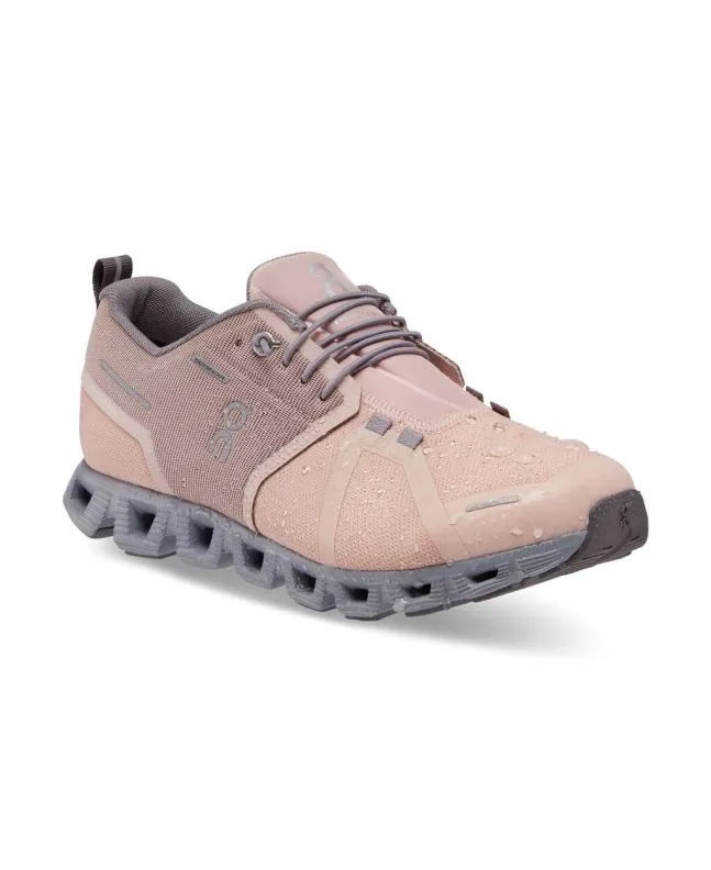 ZAPATILLAS ON RUNNING CLOUD 5 WATERPROOF W ROSEFOSSIL