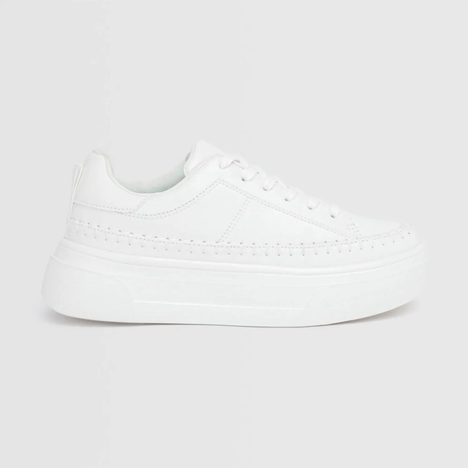 Zapatillas Urbanas Malabar Para Mujer Sewnplat Blanco