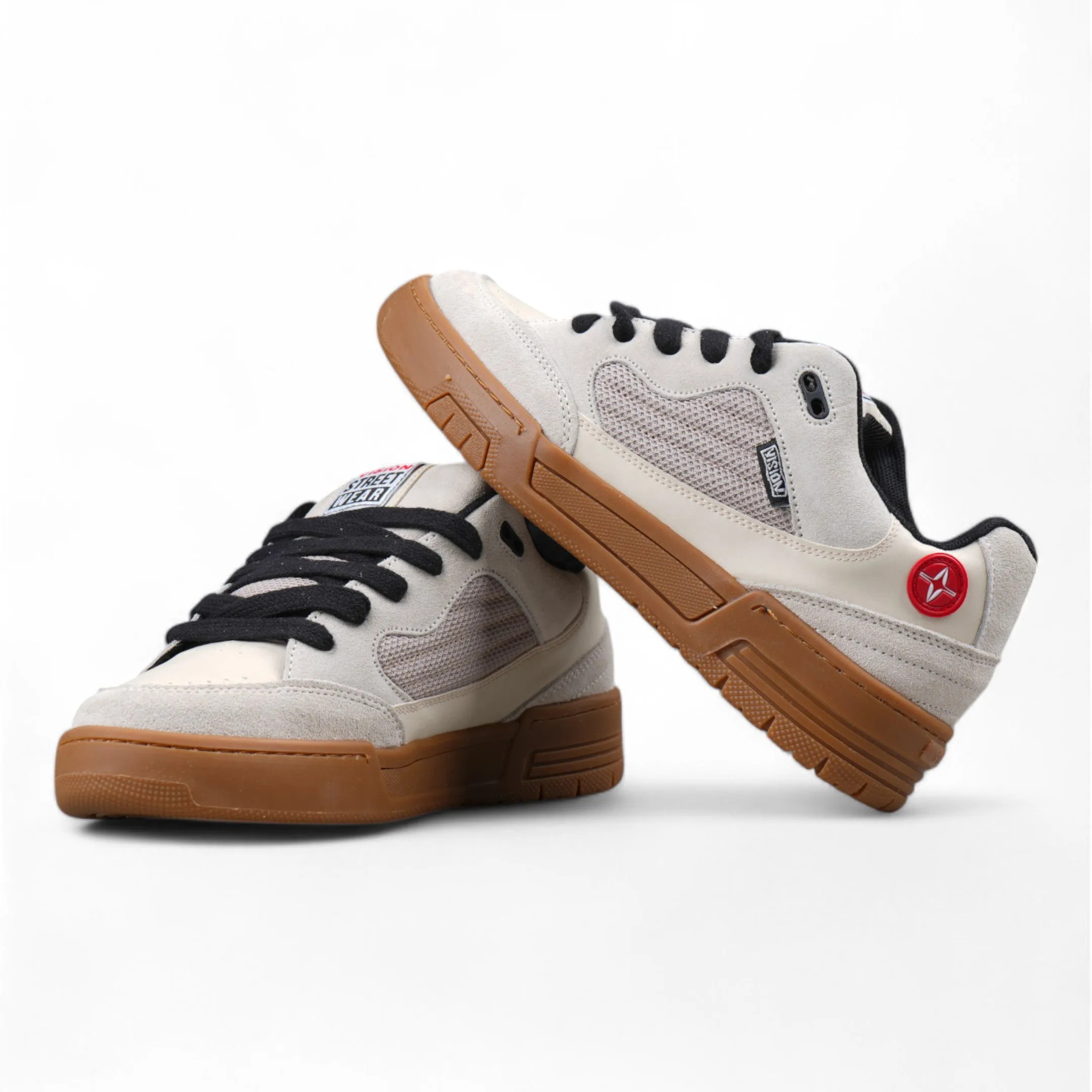 Zapatillas Vision Saavy Beige Marrón