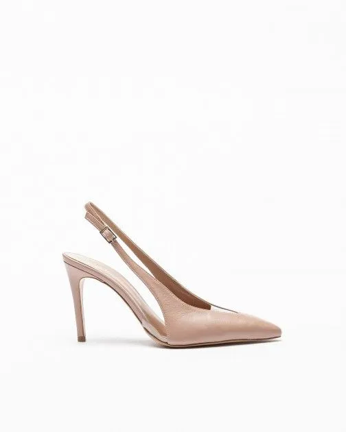 Zapato destalonado PROF Utopia Beige