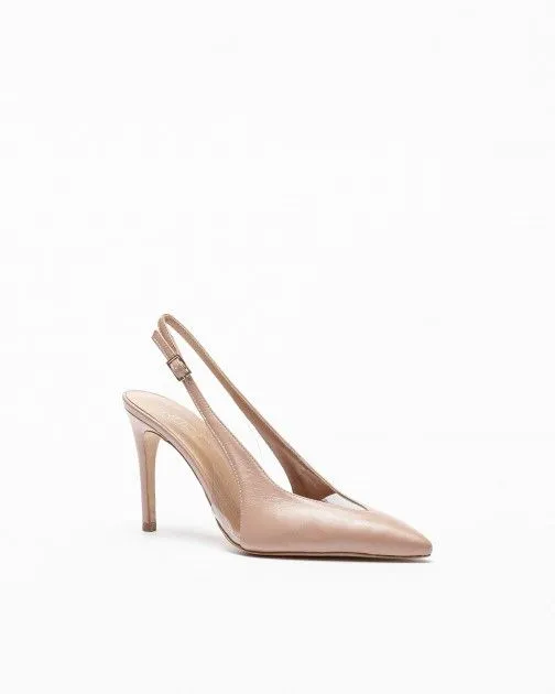 Zapato destalonado PROF Utopia Beige