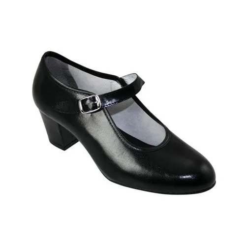 Zapato flamenco Pasos de Baile 15 Negro