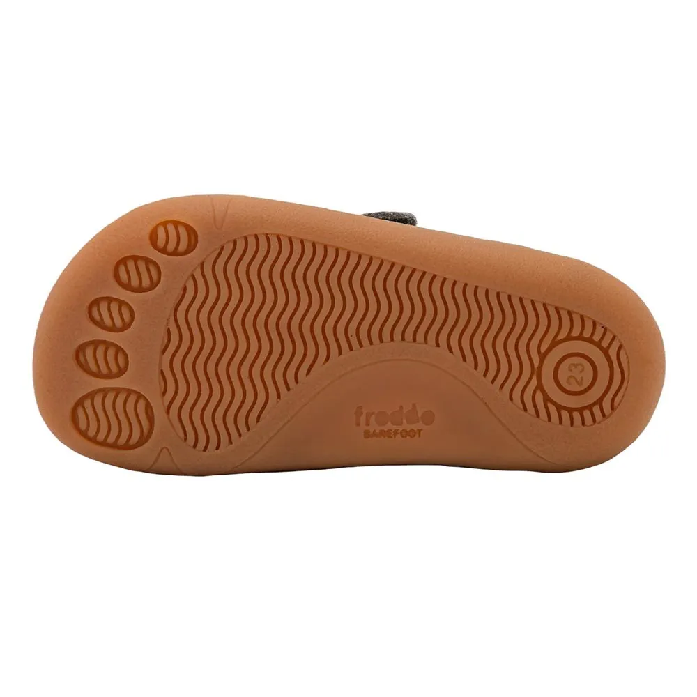 ZAPATOS BAREFOOT FRODDO DVELCRO MARRóN