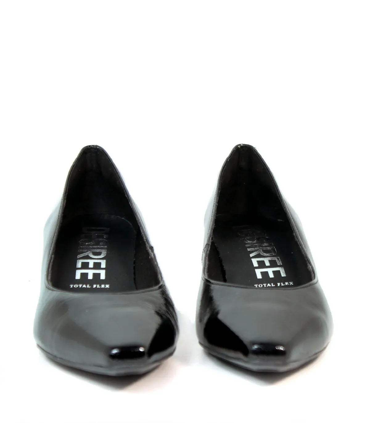 ZAPATOS CHAROL DE TACÓN ELBA 15 NEGRO