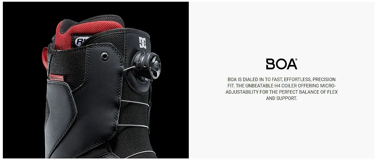 ZAPATOS DC STAR WARS PHASE BOA  XKKR/BLACK/BLACK/RED  MEN´S