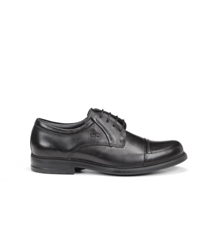 Zapatos de piel Simon 8468 negro