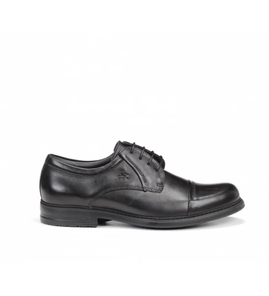 Zapatos de piel Simon 8468 negro