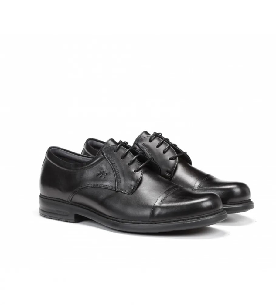 Zapatos de piel Simon 8468 negro
