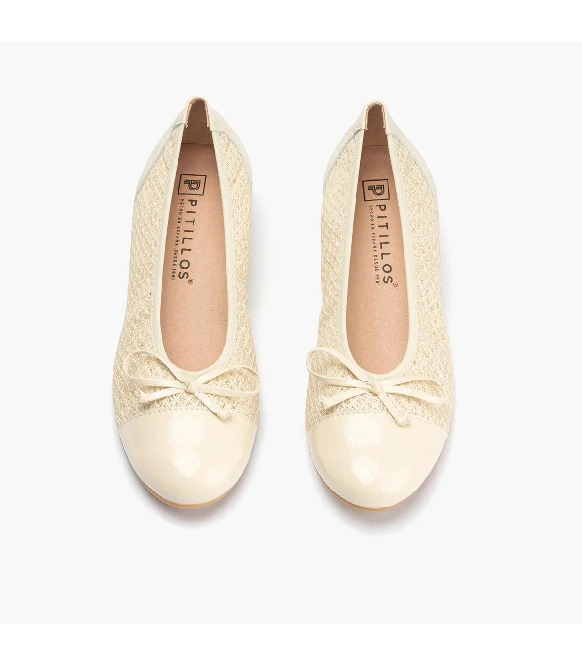 Zapatos de salón de mujer destalonado en piel tacón bajo CR