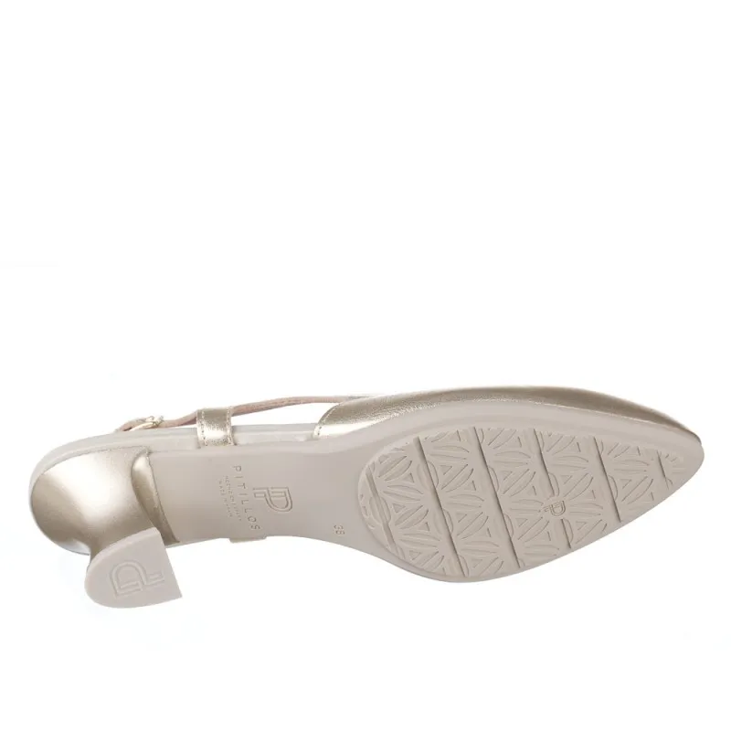 Zapatos De TacÓn Pitillos 5751 Mujer Oro