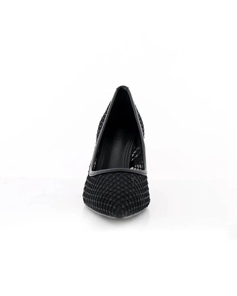 Zapatos de Tacón 'Malla Glam' para Eventos Elegantes