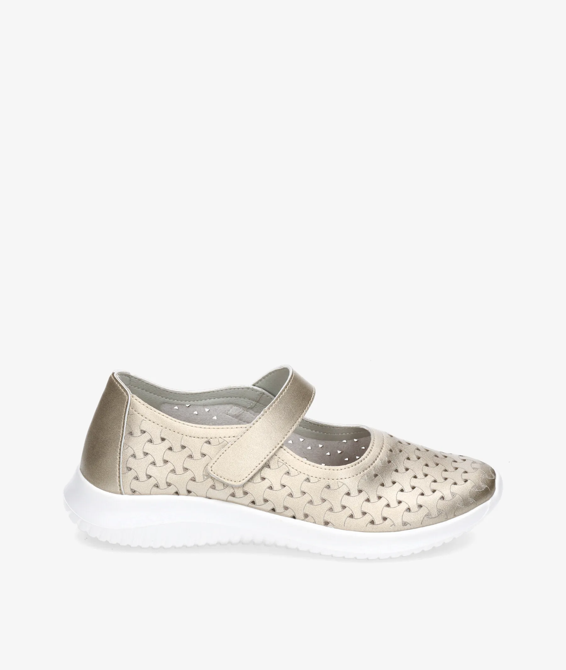 Zapatos de tacón bajo EOLIGEROS ISA en platino