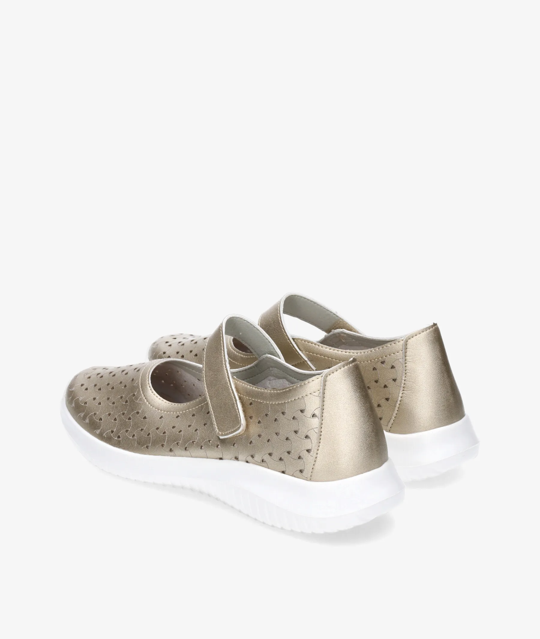 Zapatos de tacón bajo EOLIGEROS ISA en platino