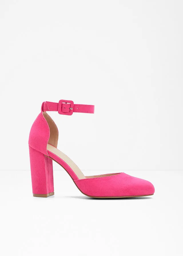 Zapatos de tacón con correa Pink lady
